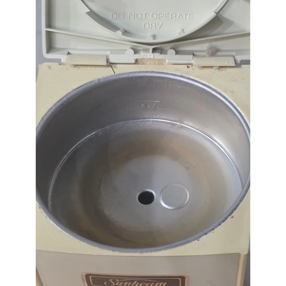 Sunbeam Hot Shot III Hot Beverage Maker 17-16 Water Tea Coffee 1984‎ USA Tested